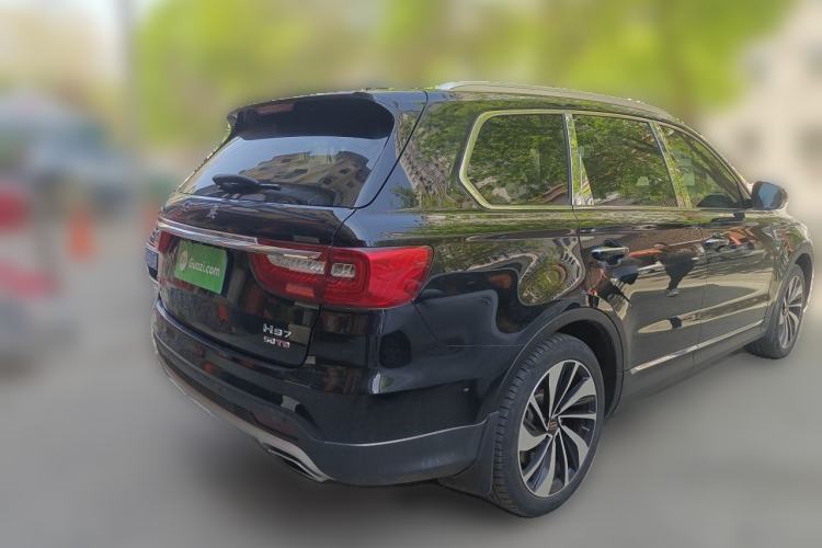 Used Hongqi HS7 2019 3.0T Automatic All-Wheel Drive Smart Connect Flagship Edition Rear Right 45 Deg