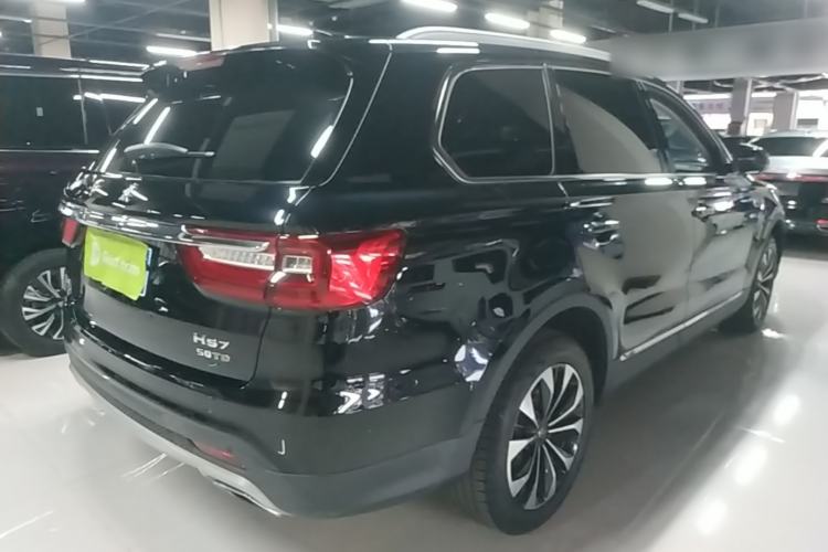 Used Hongqi HS7 2019 3.0T Automatic All-Wheel Drive Smart Connect Flagship Edition Rear Right 45 Deg