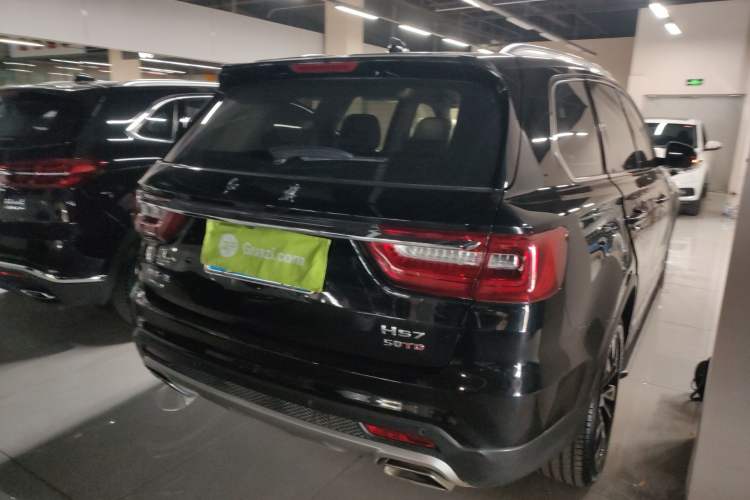 Used Hongqi HS7 2019 3.0T Automatic All-Wheel Drive Flagship Edition Rear Right 45 Deg