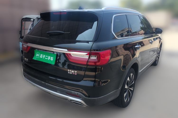 Used Hongqi HS7 2019 3.0T Automatic All-Wheel Drive Smart Connect Flagship Edition Rear Right 45 Deg