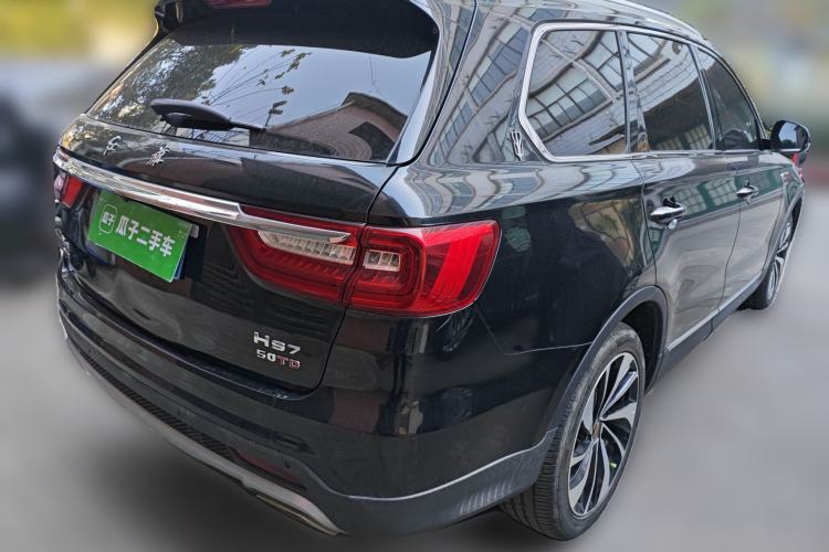 Used Hongqi HS7 2019 3.0T Automatic All-Wheel Drive Smart Connect Flagship Edition Rear Right 45 Deg