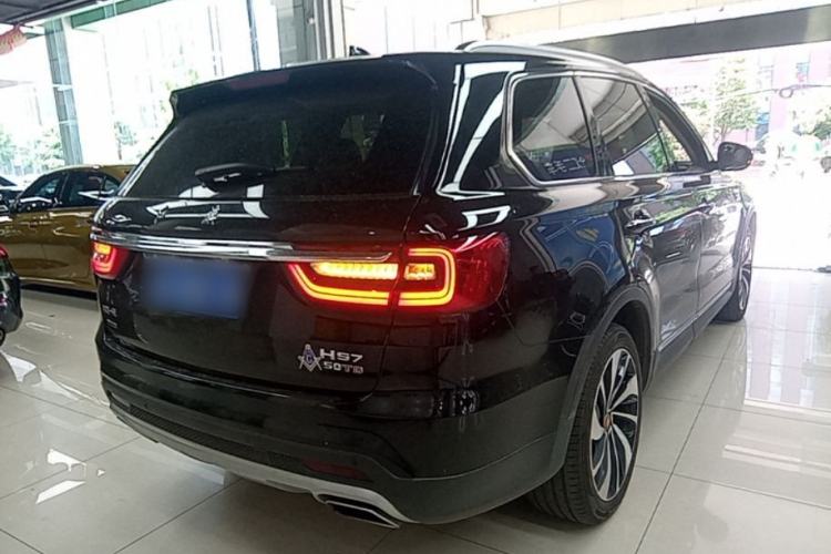 Used Hongqi HS7 2019 3.0T Automatic All-Wheel Drive Smart Connect Flagship Edition Rear Right 45 Deg