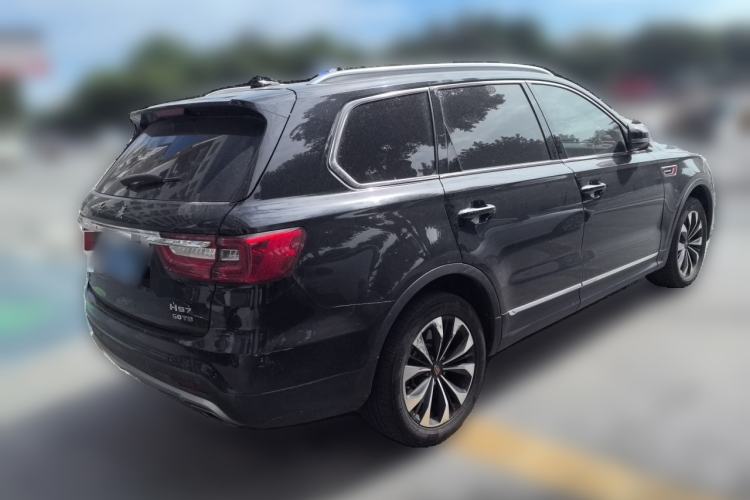 Used Hongqi HS7 2019 3.0T Automatic All-Wheel Drive Smart Connect Flagship Edition Rear Right 45 Deg