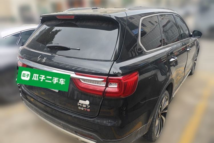 Used Hongqi HS7 2019 3.0T Automatic All-Wheel Drive Smart Connect Flagship Edition Rear Right 45 Deg