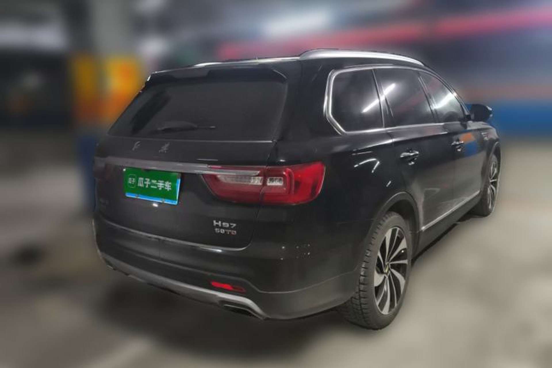Used Hongqi HS7 2019 3.0T Automatic All-Wheel Drive Smart Connect Flagship Edition Rear Right 45 Deg