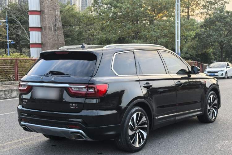 Used Hongqi HS7 2019 3.0T Automatic All-Wheel Drive Smart Connect Flagship Edition Rear Right 45 Deg