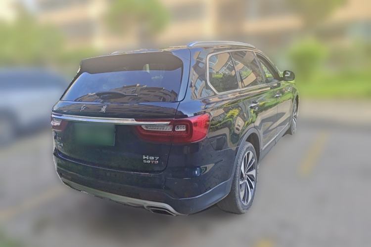 Used Hongqi HS7 2019 3.0T Automatic All-Wheel Drive Smart Connect Flagship Edition Rear Right 45 Deg
