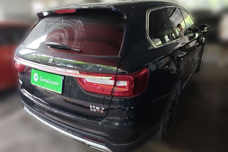 Used Hongqi HS7 2019 3.0T Automatic All-Wheel Drive Smart Connect Flagship Edition Rear Right 45 Deg