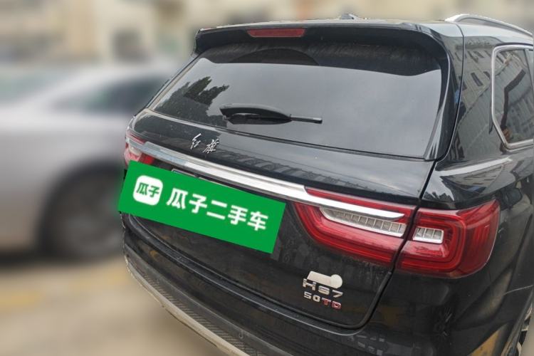 Used Hongqi HS7 2019 3.0T Automatic All-Wheel Drive Smart Connect Flagship Edition Rear