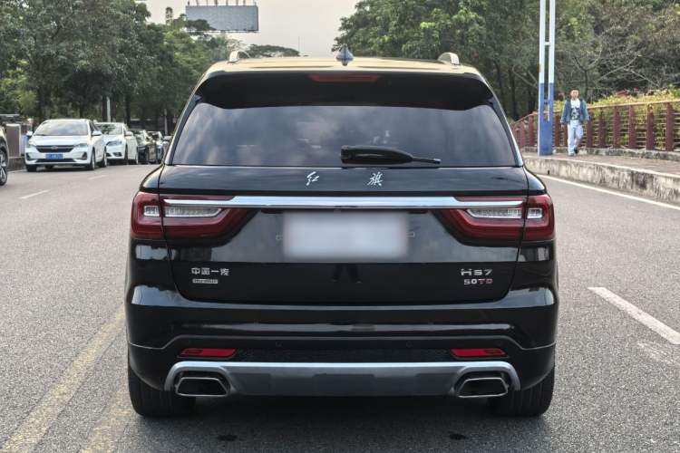 Used Hongqi HS7 2019 3.0T Automatic All-Wheel Drive Smart Connect Flagship Edition Rear