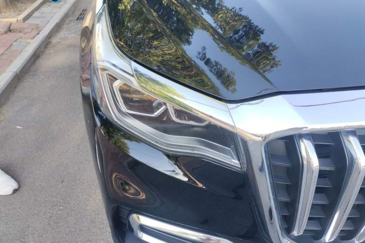 Used Hongqi HS7 2019 3.0T Automatic All-Wheel Drive Flagship Edition Right Front Headlight