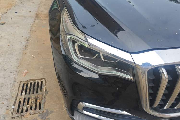 Used Hongqi HS7 2019 3.0T Automatic All-Wheel Drive Smart Connect Flagship Edition Right Front Headlight