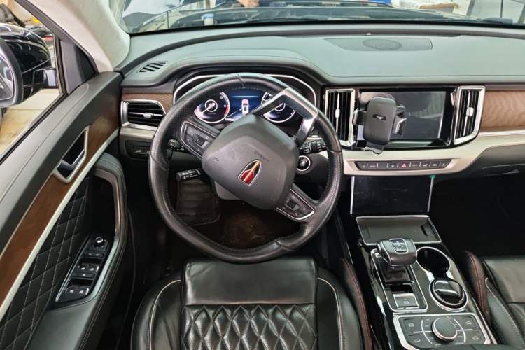 Used Hongqi HS7 2019 3.0T Automatic All-Wheel Drive Smart Connect Flagship Edition Steering Wheel