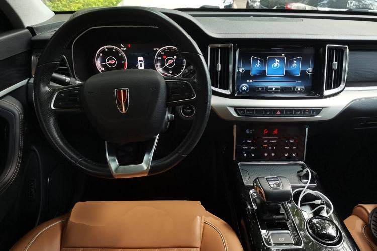 Used Hongqi HS7 2019 3.0T Automatic All-Wheel Drive Smart Connect Flagship Edition Steering Wheel