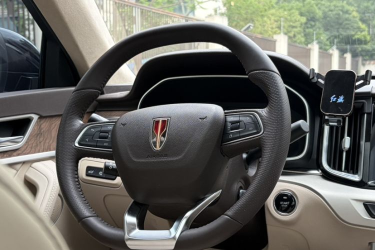 Used Hongqi HS7 2019 3.0T Automatic All-Wheel Drive Smart Connect Flagship Edition Steering Wheel