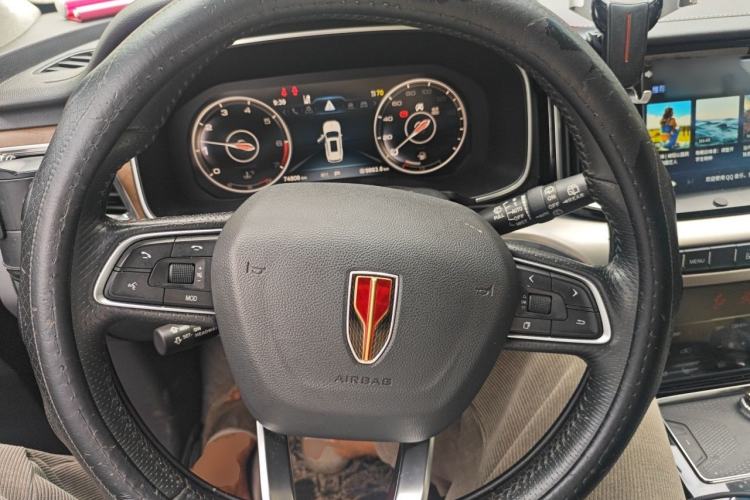 Used Hongqi HS7 2019 3.0T Automatic All-Wheel Drive Smart Connect Flagship Edition Steering Wheel
