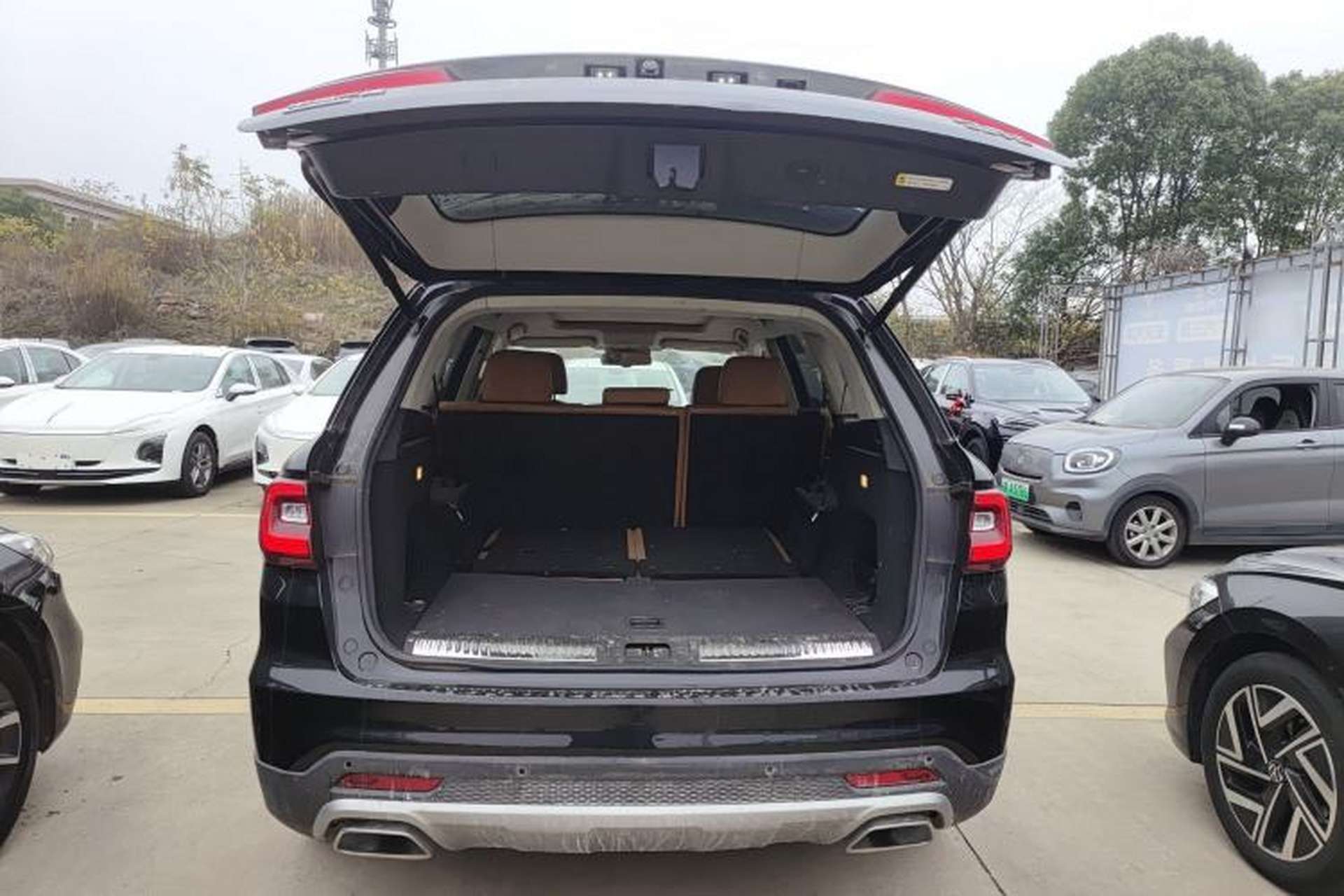 Used Hongqi HS7 2019 3.0T Automatic All-Wheel Drive Smart Connect Flagship Edition Trunk