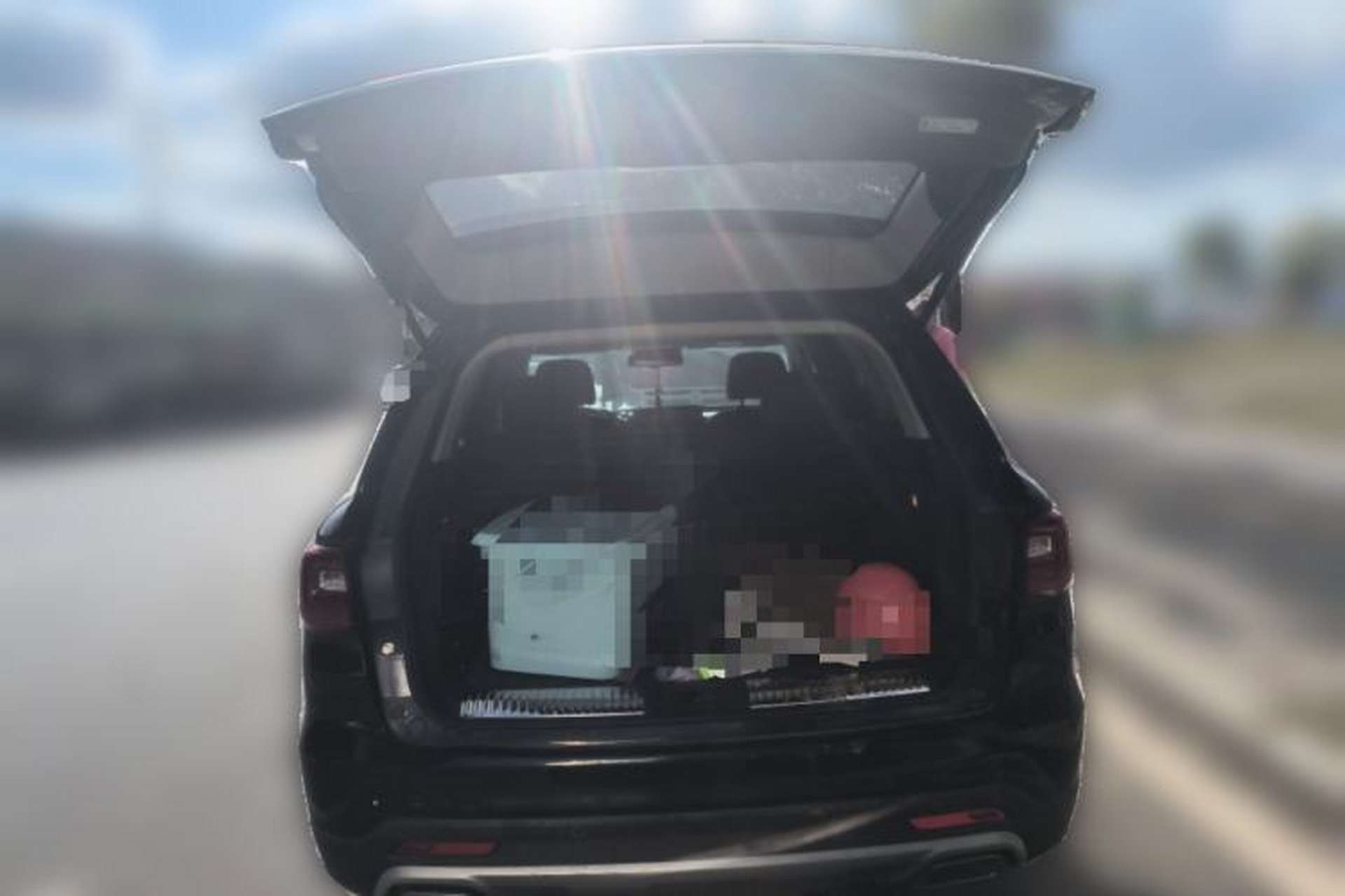 Used Hongqi HS7 2019 3.0T Automatic All-Wheel Drive Smart Connect Flagship Edition Trunk