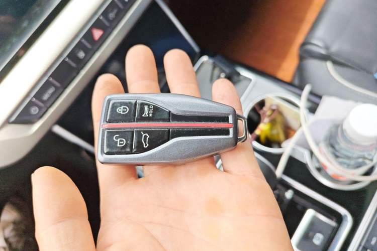 Used Hongqi HS7 2019 3.0T Automatic All-Wheel Drive Smart Connect Flagship Edition Vehicle Key
