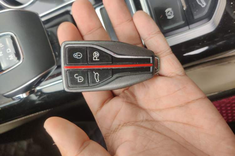 Used Hongqi HS7 2019 3.0T Automatic All-Wheel Drive Smart Connect Flagship Edition Vehicle Key