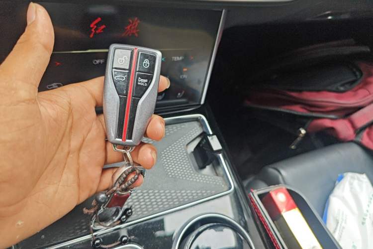 Used Hongqi HS7 2019 3.0T Automatic All-Wheel Drive Smart Connect Flagship Edition Vehicle Key