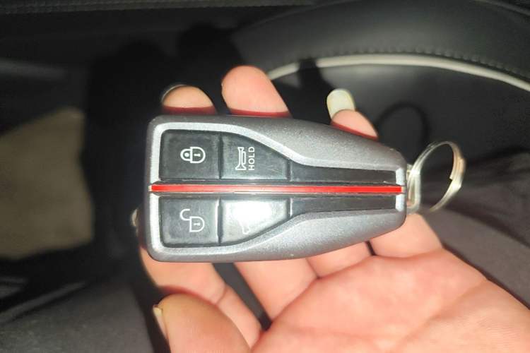 Used Hongqi HS7 2019 3.0T Automatic All-Wheel Drive Smart Connect Flagship Edition Vehicle Key