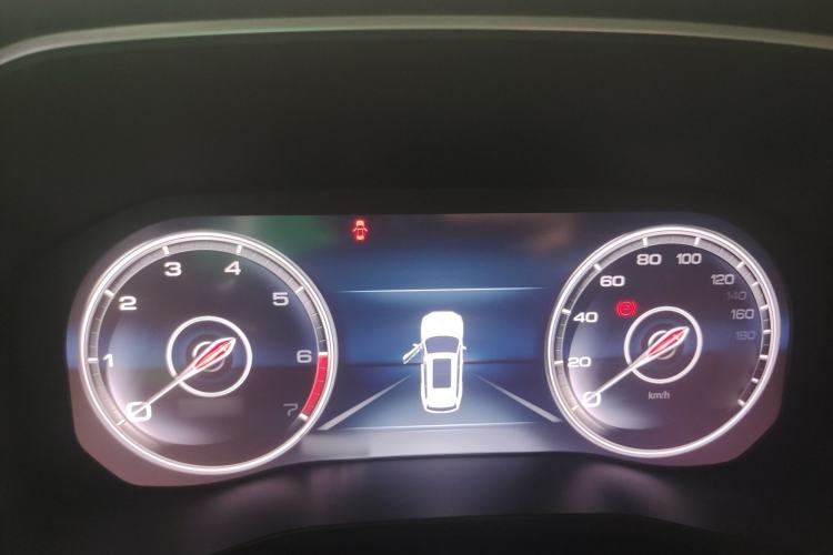 Used Hongqi HS7 2019 3.0T Automatic All-Wheel Drive Smart Connect Flagship Edition Instrument Cluster
