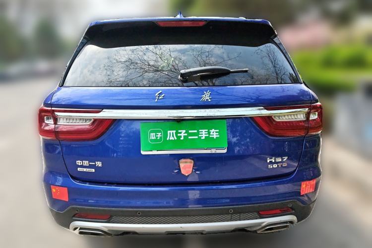 Used Hongqi HS7 2019 3.0T Automatic All-Wheel Drive Smart Connect Flagship Edition Rear
