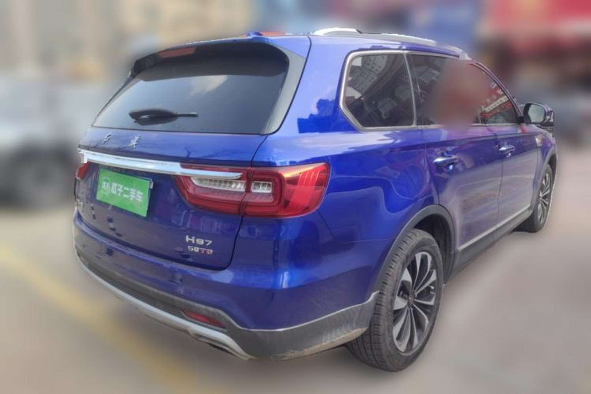 Used Hongqi HS7 2019 3.0T Automatic All-Wheel Drive Smart Connect Flagship Edition Rear Right 45 Deg