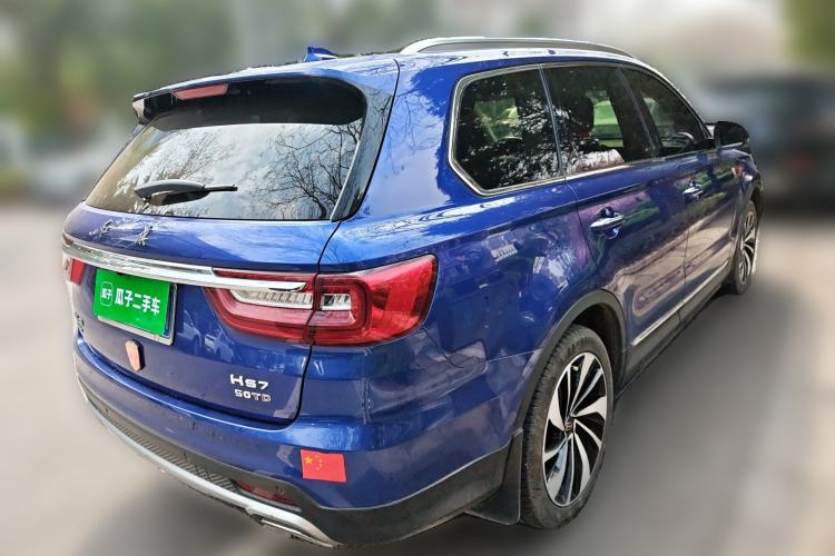 Used Hongqi HS7 2019 3.0T Automatic All-Wheel Drive Smart Connect Flagship Edition Rear Right 45 Deg