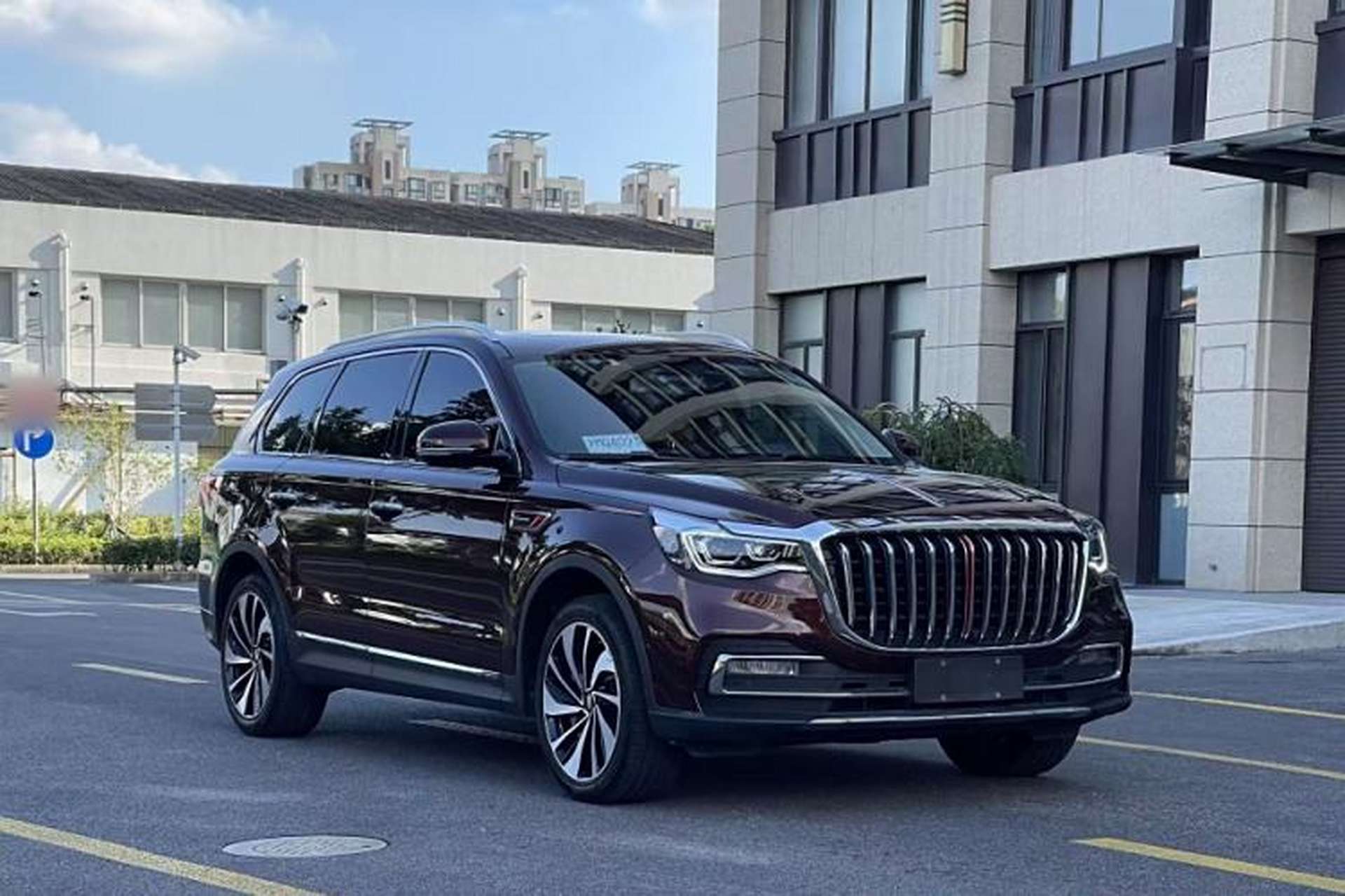 Used Hongqi HS7 2019 3.0T Automatic All-Wheel Drive Smart Connect Flagship Edition Exterior 3