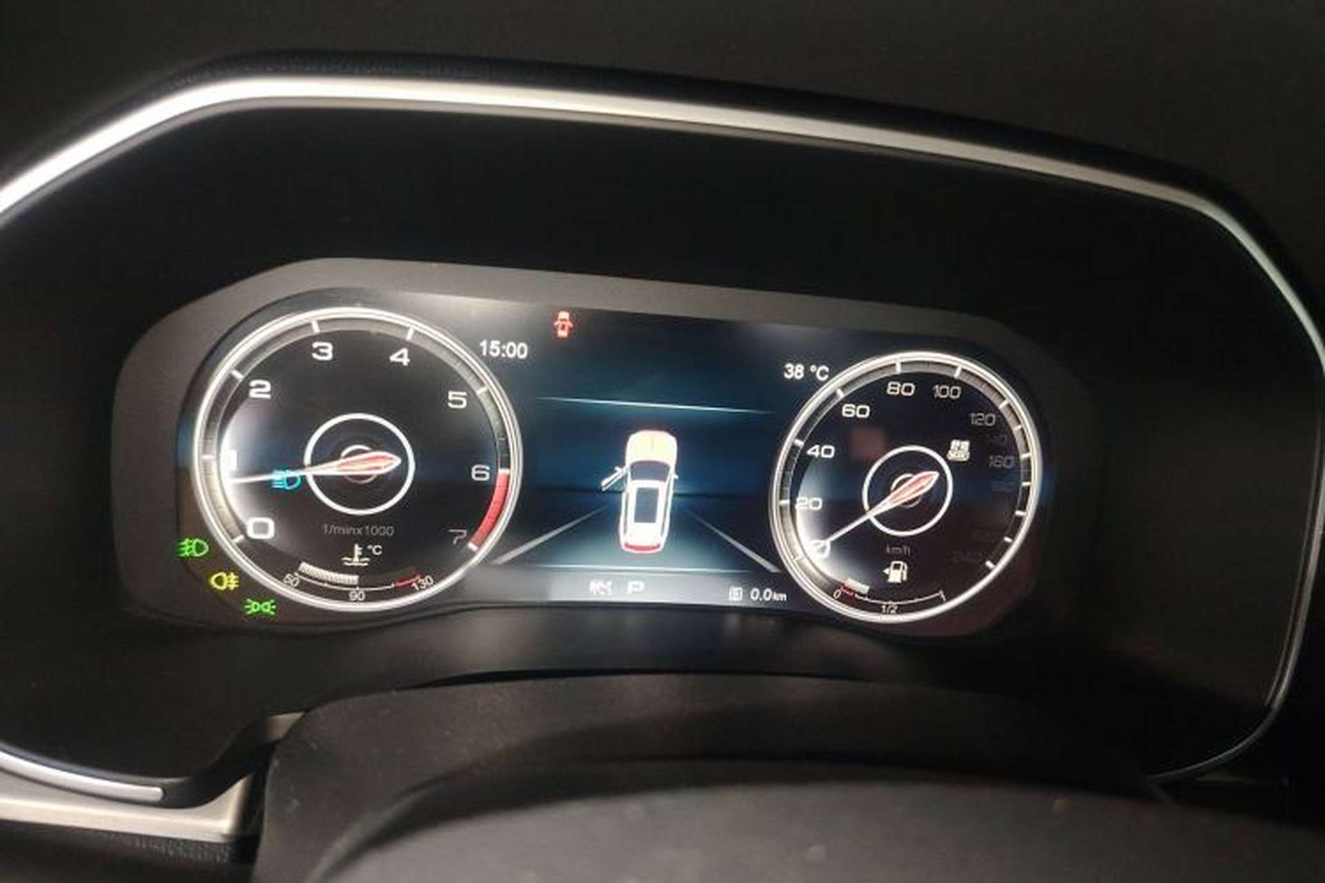 Used Hongqi HS7 2019 3.0T Automatic All-Wheel Drive Smart Connect Flagship Edition Instrument Cluster