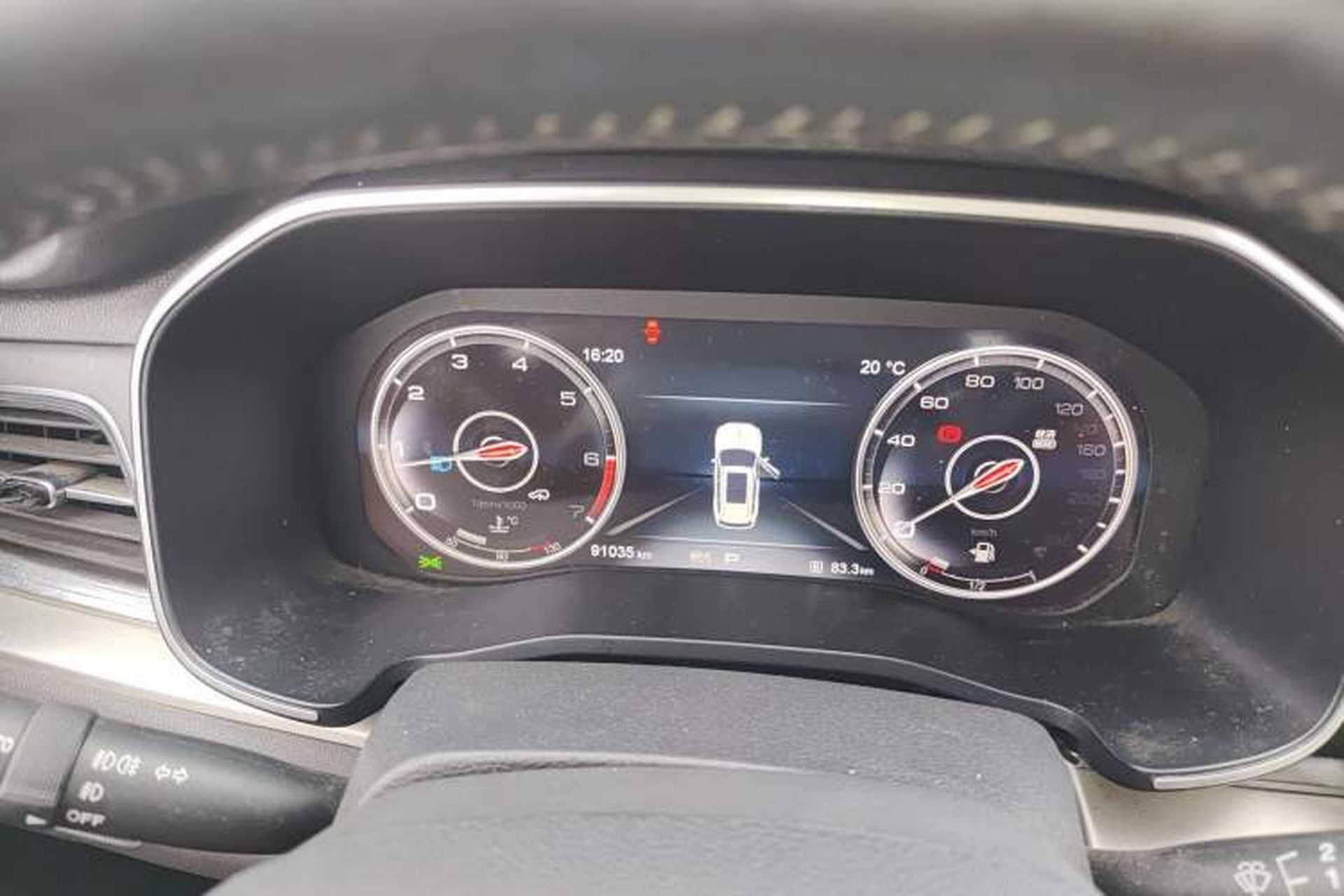 Used Hongqi HS7 2019 3.0T Automatic All-Wheel Drive Smart Connect Flagship Edition Instrument Cluster