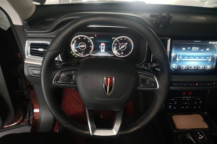 Used Hongqi HS7 2019 3.0T Automatic All-Wheel Drive Smart Connect Flagship Edition Steering Wheel