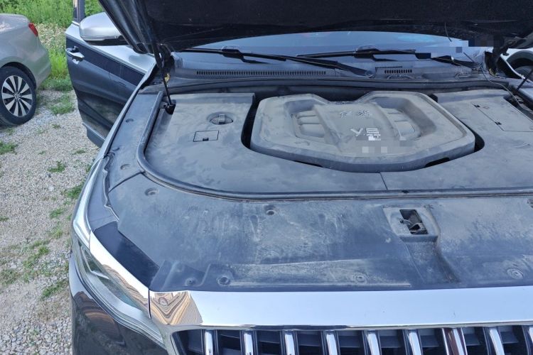 Used Hongqi HS7 2019 3.0T Automatic All-Wheel Drive Smart Connect Flagship Edition Engine Bay Right