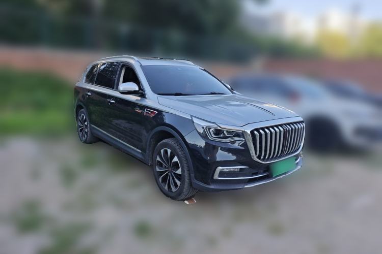 Used Hongqi HS7 2019 3.0T Automatic All-Wheel Drive Smart Connect Flagship Edition Front Right 45 Deg