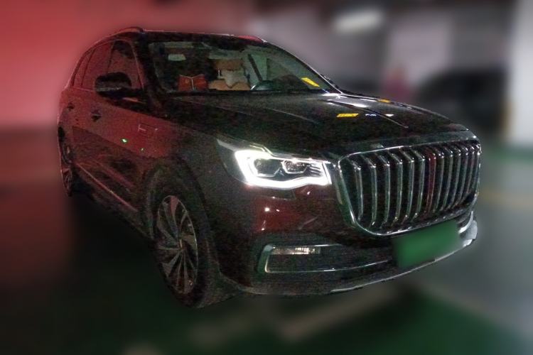 Used Hongqi HS7 2019 3.0T Automatic All-Wheel Drive Smart Connect Flagship Edition Front Right 45 Deg