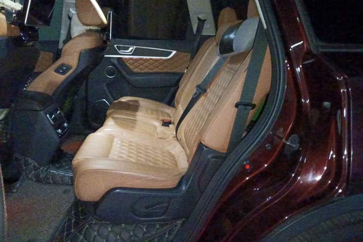 Used Hongqi HS7 2019 3.0T Automatic All-Wheel Drive Smart Connect Flagship Edition Left Rear Seat