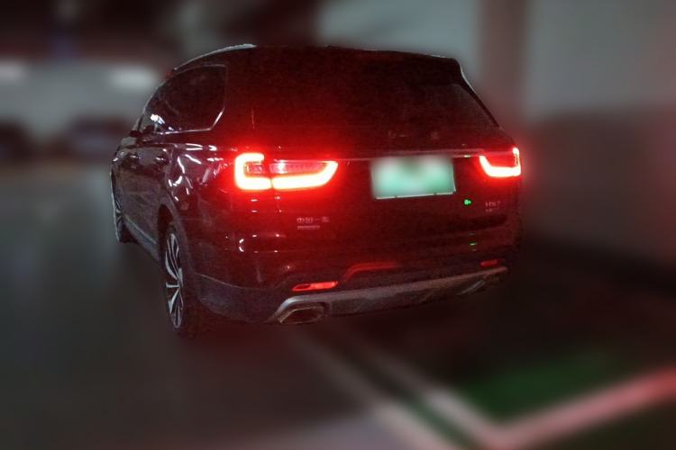 Used Hongqi HS7 2019 3.0T Automatic All-Wheel Drive Smart Connect Flagship Edition Rear Left 45 Deg