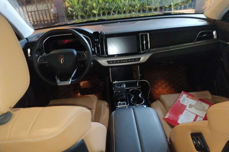 Used Hongqi HS7 2019 3.0T Automatic All-Wheel Drive Smart Connect Flagship Edition Center Console