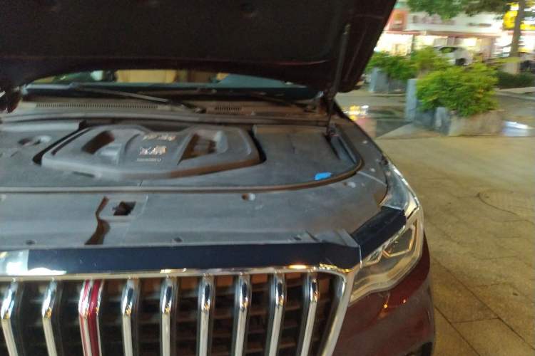 Used Hongqi HS7 2019 3.0T Automatic All-Wheel Drive Smart Connect Flagship Edition Engine Bay Left