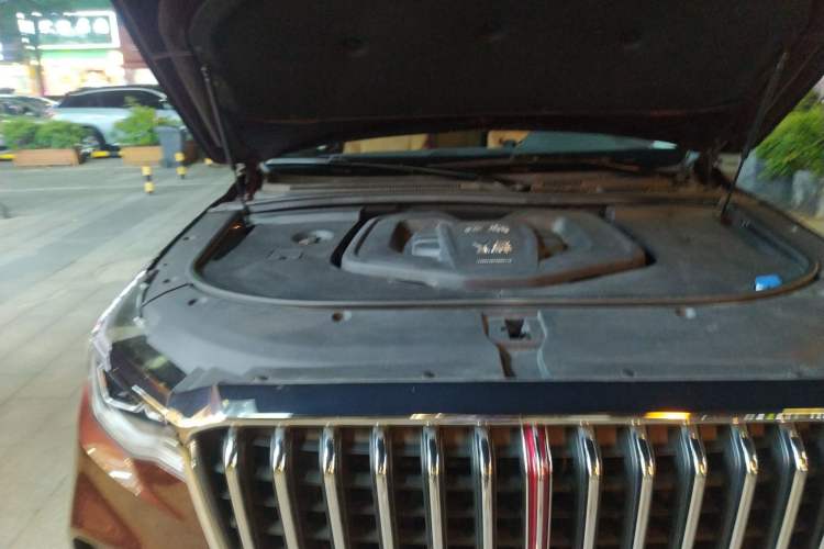Used Hongqi HS7 2019 3.0T Automatic All-Wheel Drive Smart Connect Flagship Edition Engine Bay Right