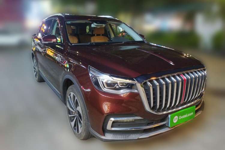 Used Hongqi HS7 2019 3.0T Automatic All-Wheel Drive Smart Connect Flagship Edition Front Right 45 Deg