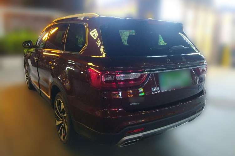 Used Hongqi HS7 2019 3.0T Automatic All-Wheel Drive Smart Connect Flagship Edition Rear Left 45 Deg