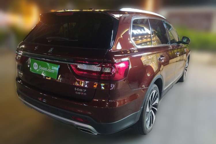 Used Hongqi HS7 2019 3.0T Automatic All-Wheel Drive Smart Connect Flagship Edition Rear Right 45 Deg