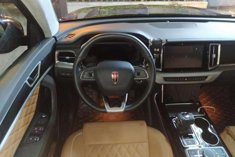 Used Hongqi HS7 2019 3.0T Automatic All-Wheel Drive Smart Connect Flagship Edition Steering Wheel
