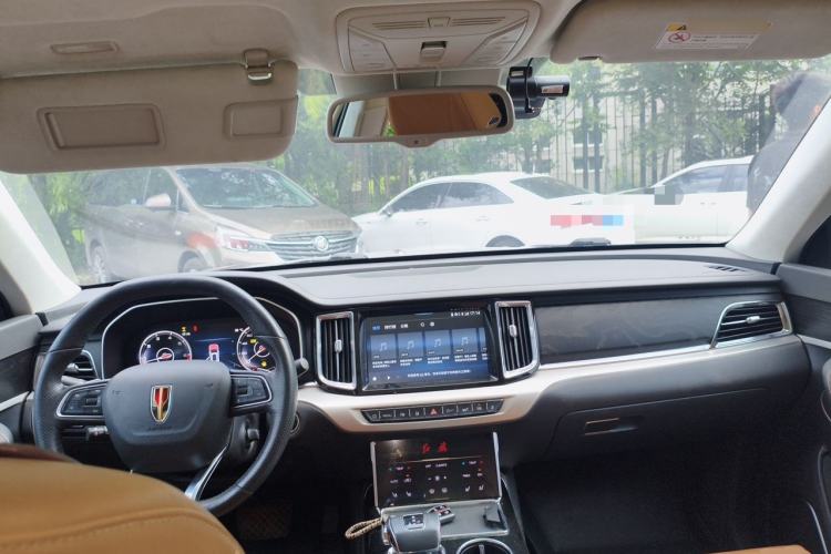 Used Hongqi HS7 2019 3.0T Automatic All-Wheel Drive Smart Connect Flagship Edition Center Console