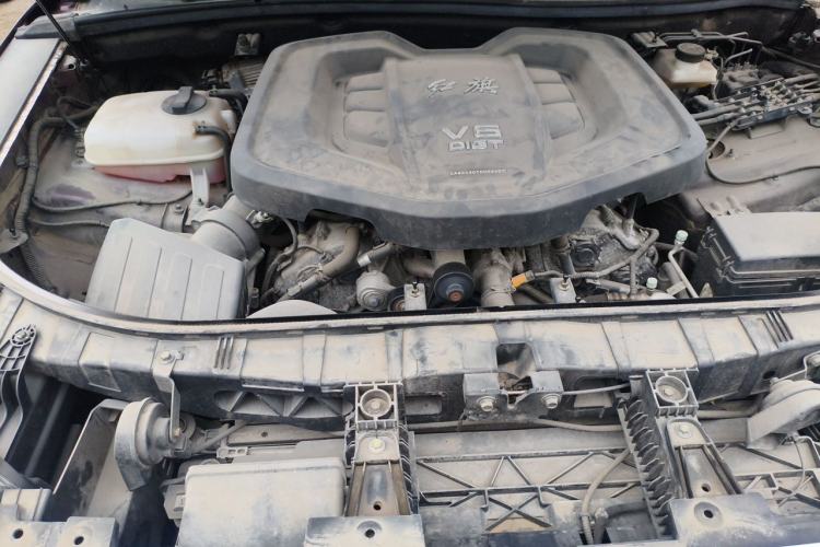 Used Hongqi HS7 2019 3.0T Automatic All-Wheel Drive Smart Connect Flagship Edition Engine Bay