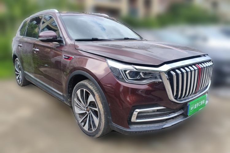 Used Hongqi HS7 2019 3.0T Automatic All-Wheel Drive Smart Connect Flagship Edition Front Right 45 Deg