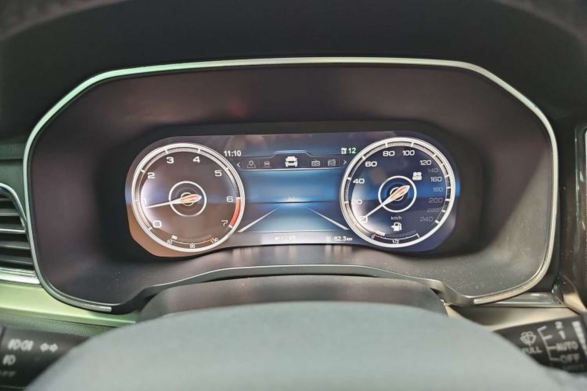 Used Hongqi HS7 2019 3.0T Automatic All-Wheel Drive Smart Connect Flagship Edition Instrument Cluster